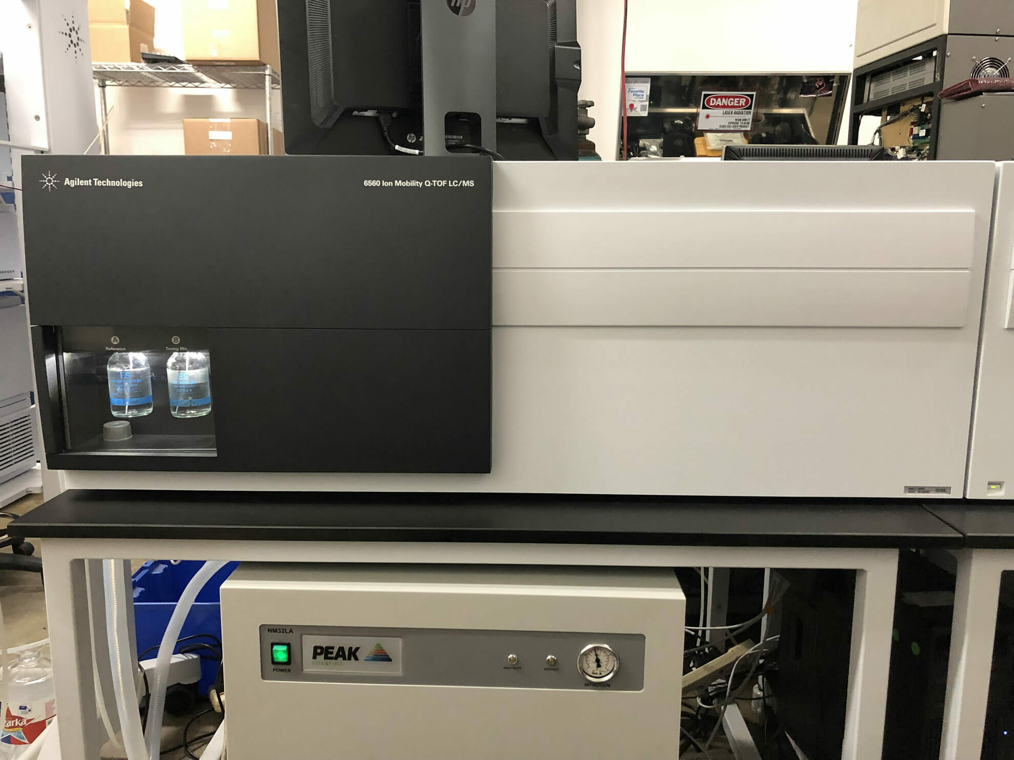 Квадруполь-времяпролетный масс-спектрометр Agilent 6560 с измерением ионной подвижности 6560 Ion Mobility LCQ-TOF